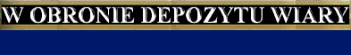 W obronie Depozytu Wiary